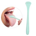 thumbnail image 1 of Limpia Lenguas para Higiene Bucal, Elimina Mal Aliento y Residuos, Diseño Ergonómico, Color Verde, Fácil de Usar en Casa, 1 of 7