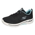 thumbnail image 1 of Skechers Go Walk Arch Fit Unify Black Aqua 9.5 para mujer, 1 of 5