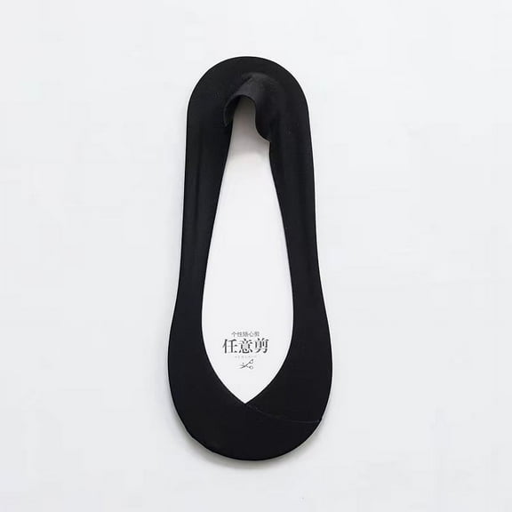 Namzi 3 Pairs No Show Socks Womens - Non Slip Low Cut Ankle - Invisible Liner Socks for Casual & Formal Wear - Soft & Stretchable，Black