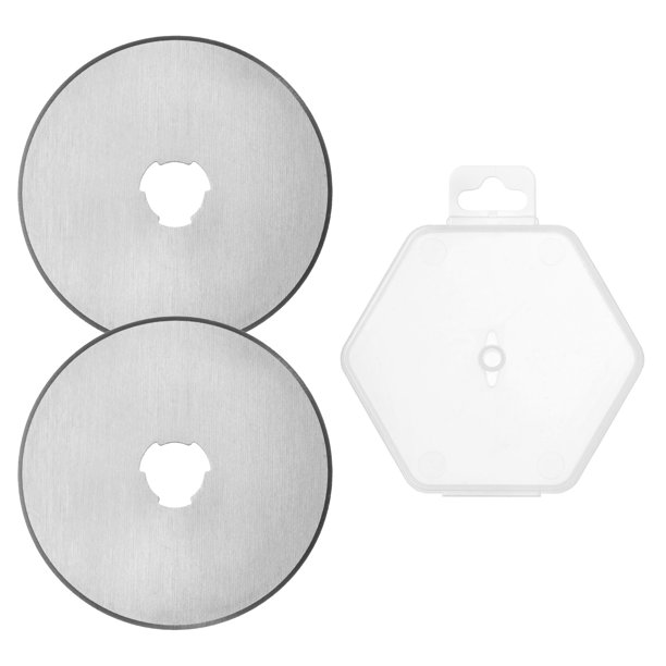 Rotary Cutter Blades 45mm Steel for Sewing, Silver Tone, 2 Pieces Walmart.ca