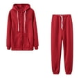 thumbnail image 1 of Puntoco Mujer Color Sudadera con capucha y pantalón Chándal Traje deportivo Liquidación Puntoco Puntoco-7762, 1 of 7