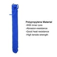 thumbnail image 3 of Polypropylene Rope Braid Cord 30M/98.5ft 1/4" Blue for Indoor Outdoor Camping Clothes Line, 3 of 6
