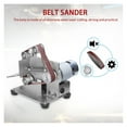 thumbnail image 5 of Multifunctional Grinder Mini Electric Belt Sander DIY Polishing Grinding Machine Cutter Edges Sharpener
--------
,Low Vibration, 5 of 6