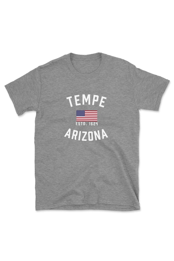 Tempe Arizona Patriot Men's Cotton T-Shirt