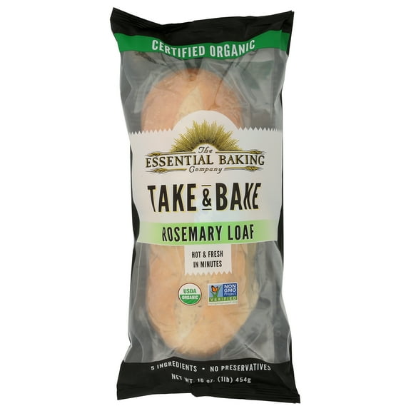 Pack of 16, The Essential Baking Comp Take & Bake Rosemary Loaf, 16 oz