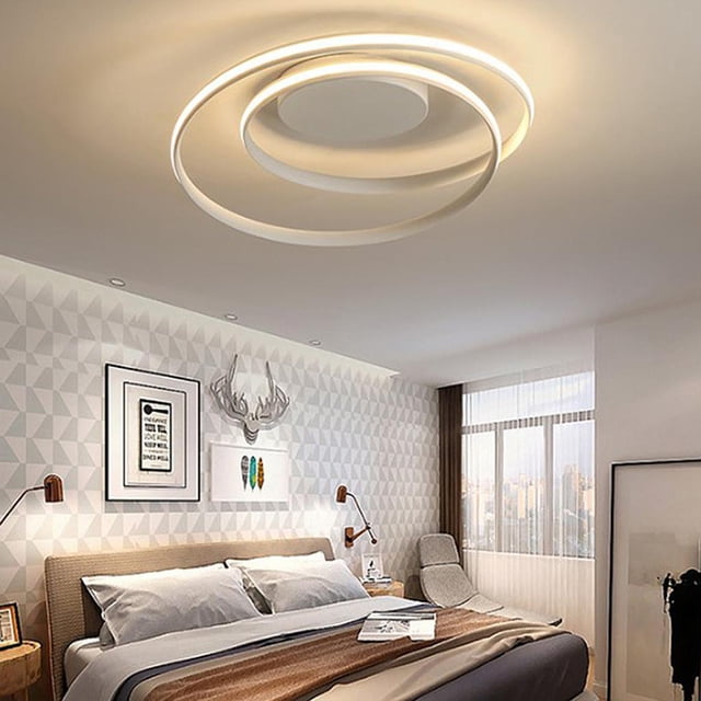 Lámpara De tejado LED forma forma forma Para Dormitorio, Sa De , Decoración, Adornos, Accesorios De Iluminación Los 60cm-60W Colco Luces de techo modernas