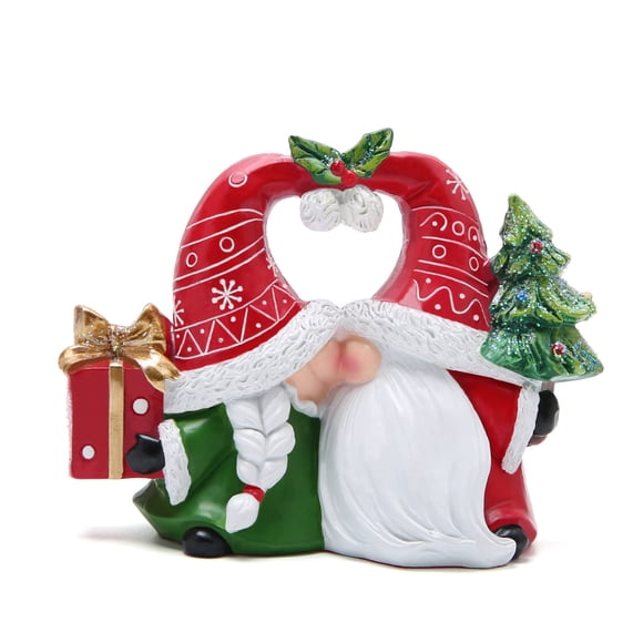 Hodao Christmas Gnomes Decorations Xmas Gnomes Figurines Winter Decor Handmade Elf Scandinavian Tomte Gnomes Figurines for Xmas Decor Gift - Christmas Party Home Gnomes Decorations