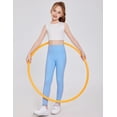 thumbnail image 4 of Arshiner Girls Athletic Leggings High Waist Yoga Pants for Kids with Pockets Dance Running Workout Tights, 4 of 6