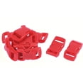 thumbnail image 1 of Unique Bargains Plastic Side Quick Release Clasp Buckles Purplish 11mm Webbing Strap 10pc, 1 of 2