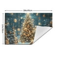 Christmas snow Dining mat, washable, heatresistant, indoor/outdoor