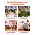 thumbnail image 6 of VEVOR Wedding Flower Stand, 10PCS 31.5-inch Column Flower Stand, Floral Stands with Acrylic Laminate, Cylindrical Cubic Floral Display Rack for Wedding, Party, Birthday, Home, Centerpiece Stands, 6 of 9