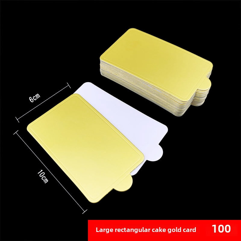 Wholesale Pack of 100 Premium Thickened Triangular Cake Base Mats - Lightweight, Durable Paper Supports for Mousse, Mille-Feuille & Pastries, Easy to Clean & Store, Ideal for Professional Bakers &