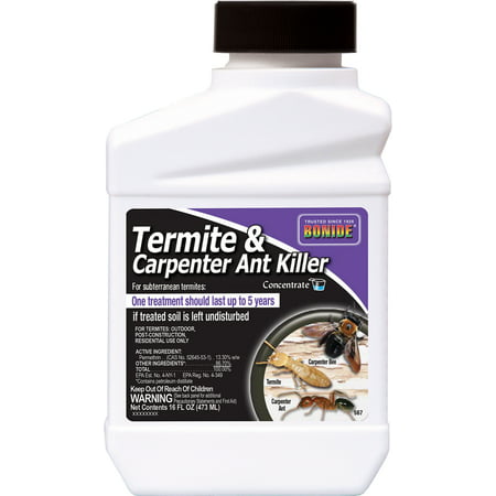 Bonide Products Inc P-Termite & Carpenter Ant Killer Concentrate 1 (Best Outdoor Ant Killer Product)