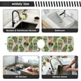 thumbnail image 7 of Succulent Cactus Cute Sink Splash Guard for Faucet 2 Packs Faucet Absorbent Mats, Funny Summer Plant Faucet Handle Drip Catcher Quickly Drying Mat for Kitchen Counter Bathroom, 14.9"x5.5", 7 of 7