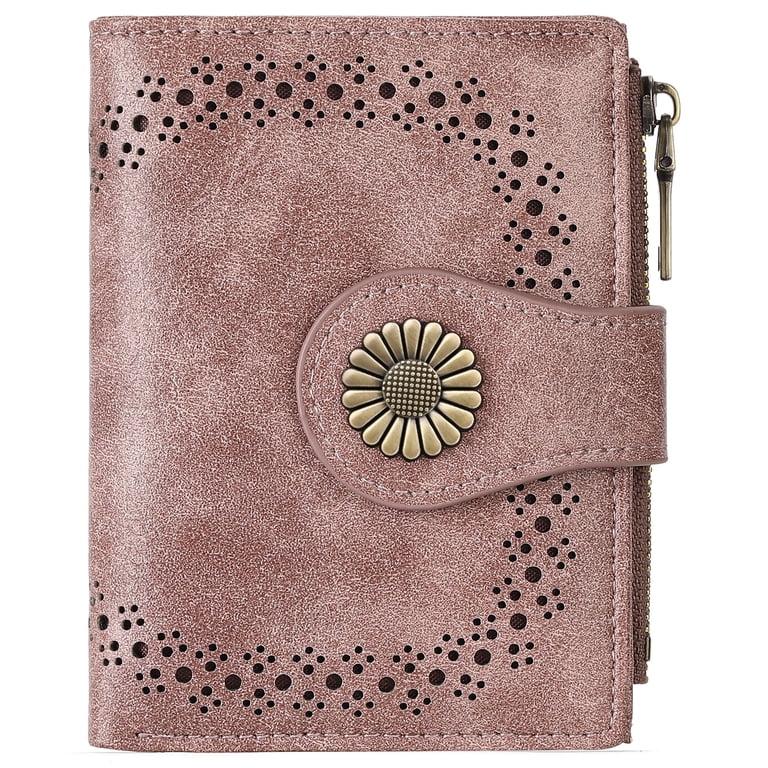 Kalunma Small Bifold Wallet, Leather RFID Blocking photo 1