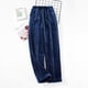 thumbnail image 3 of Pantalones de pijama de franela para mujer: forro polar coral, boca ancha, gruesos y cálidos, ropa de estar por casa para otoño/invierno (Nota: los datos originales pueden contener errores de género), 3 of 3