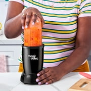 Magic Bullet 7-Piece 250 Watts Personal Blender 18 oz. MBR-0701AK, All Black