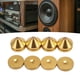 thumbnail image 5 of 4 Juegos De Almohadillas De Aislamiento De Altavoz, Almohadilla Amortiguadora De Altavoz HiFi De aleación De Aluminio, Picos De Altavoz Reducen La Vibración Para Amplificador De, 5 of 7