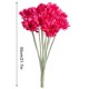 thumbnail image 2 of Flor Simulación de crisantemo artificial, oficina en casa, decoración floral falsa, adorno de boda, rosa roja 10 Piezas seitruly HA8120-01B, 2 of 6