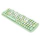 thumbnail image 5 of Teclado inalámbrico multidispositivo Bluetooth 5.1 (verde), 5 of 10