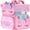 15"unicorn Pink, variant on 3-Pack Unicorn Backpack Set for Girls, 16-Inch Sequin Bookbag with Matching Lunch Box, Sparkle School Bag Set for Elementary & Toddler Kids