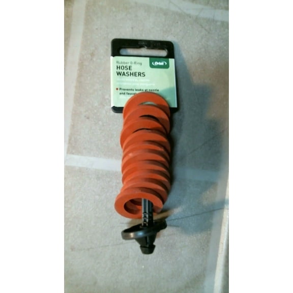 Orbit 58090N Rubber Hose Washers, 10Ct. Free Shipping