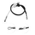 thumbnail image 3 of Unique Bargains 1 Pc Classic Handbag Strap for Office Black White PU, 3 of 5