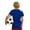 Blue 1, variant on MDUKONU Kids Soccer Jersey for Boys and Girls,Youth Training Jerseys Sports Fan Jerseys Football Shirt for Children Red 3-4 Years