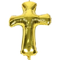 WEUVEB Sacrament Event Balloon Golden Aluminum Foil 1Pack