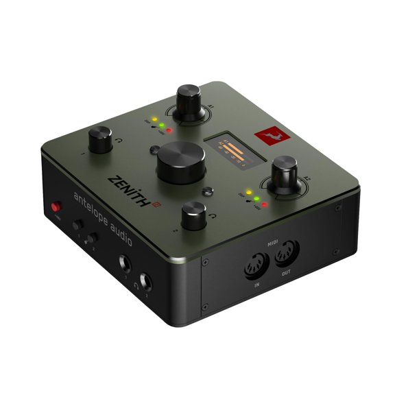 Interfaz de audio Antelope Audio Zenith 2 USB-C con preamplificadores Pro