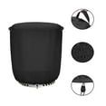 thumbnail image 2 of Waterproof Round Fire Pot Cover Waterproof Barbecue Cover Outdoor Dust Cover, 2 of 7