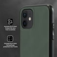 thumbnail image 5 of Feishell Support Wireless Charging Case for iPhone 12,Vintage Classic PU Leather Luxury Business Cover,Soft Non-Slip Grip Anti-Scratch Shockproof Case For iPhone 12, Gray, 5 of 8