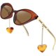 thumbnail image 1 of Vintage Retro Cat Eye Sunglasses For Womens Trend Clout Goggles Sunglasses Metal Frame, 1 of 4