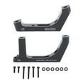 thumbnail image 2 of Bike Disc Brake Adapter Replacement, Bike Disc Brake Adapter Set Column Mounted Easy Installation Aluminum Alloy Tight Fit  For 160mm System, 2 of 8