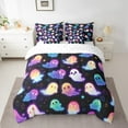 thumbnail image 2 of YST Neon Spooky Animal Bedding Comforter Set, Halloween Theme, 7-Piece, Queen, 2 of 4