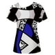 thumbnail image 5 of Camiseta sin tirantes con estampado de amor de manga corta y cuello redondo de verano para mujer Blusas OAVQHLG3B Store  lin121212, 5 of 5