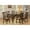 MultiColor, variant on East West Furniture CAP5S-CAP-C 5 Piece Formal Dining Room Set- Dining Table Top and 4 Dining Room Chairs