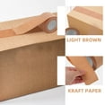 thumbnail image 4 of Minkissy 3-Pack Light Brown Packing Tape with Strong Adhesive for Secure Shipping, Moving, and Packaging Needs, 4 of 7