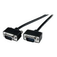 thumbnail image 1 of StarTech.com 6 ft Low Profile High Resolution Monitor VGA Cable HD15 M/M - VGA cable - HD-15 (VGA) (M) to HD-15 (VGA) (M) - 6 ft - molded - black - for P/N: CDP2VGA, CDP2VGAFC, CDP2VGASA, USB31GEVG, VGASPL1VV, 1 of 2
