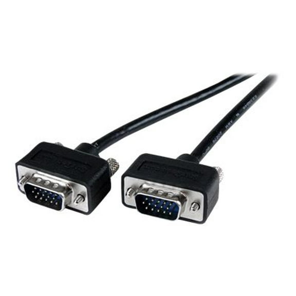 StarTech 6 ft Low Profile High Resolution Monitor VGA Cable MXT101MMLP6