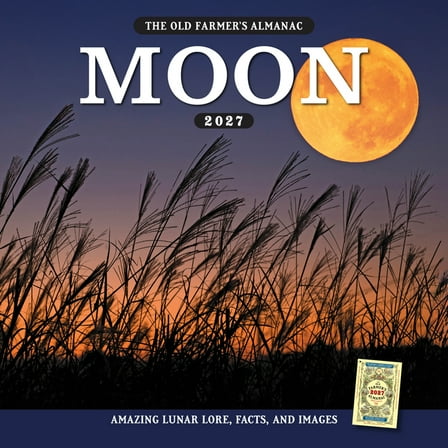 The 2027 Old Farmer's Almanac Moon Wall Calendar, (Paperback)