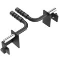 thumbnail image 1 of Synergee Dip Handles for 3x3 Power and Squat Racks, Dip Stand Fits Racks with 1" and 5/8" Holes. Rack-Mounted Dip Bar Attachment for Dips, Leg Raises, and Knee Tucks., 1 of 6