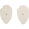 HealthmateForever Extra Large Snap-on Hand-Shaped White Conductive Pads