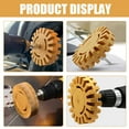 thumbnail image 4 of TABLZONE 2 Pcs Roue de Gomme à Colle Roue pour Detailing de Voiture Retrait Efficace de l'Adhésif Durable et Construction, 4 of 7