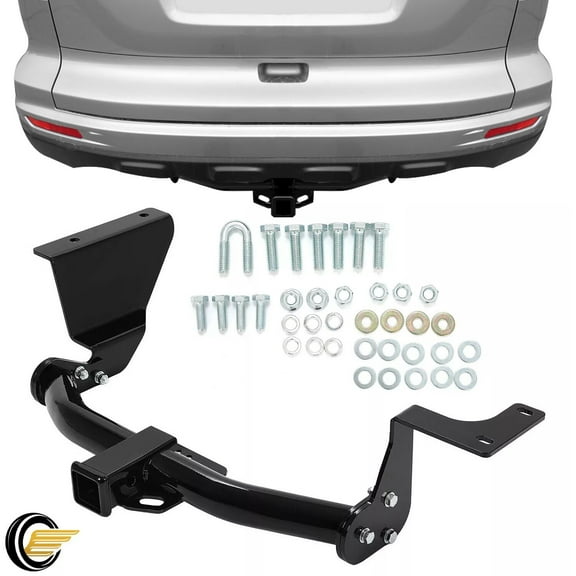 Class 3 Trailer Hitch Receiver Rear Bumper Tow Kit 2" For Honda CRV CR-V 07-11