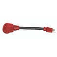 thumbnail image 1 of Valterra Power Cord Adapter A10-1530HVP Mighty Cord; For Connecting RV Power Inlet To Standard Power Source; 15 Amp Male To 30 Amp Female; 15 Amp; 12 Inch Dog Bone; Non Locking; Not Waterproof, 1 of 2