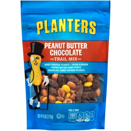 Planters Trail Mix Peanut Butter Chocolate, 6 Oz