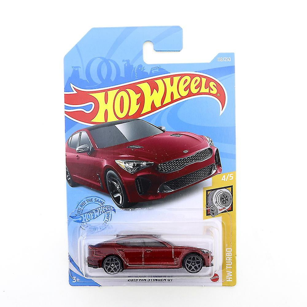 2021 118 Hot Wheels 2019 Kia Stinger Gt Mini Alloy Coupe 1 64 Metal Diecast Model Car Kids Toys Gift Walmart
