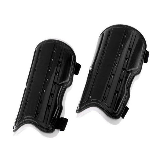 facefd Protège-Tibias de Sport pour Entraînement de Soccer Noir