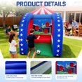 thumbnail image 2 of Juego de fútbol inflable OZIS de 198 x 198 x 274 cm con pelota y soplador, 2 of 7